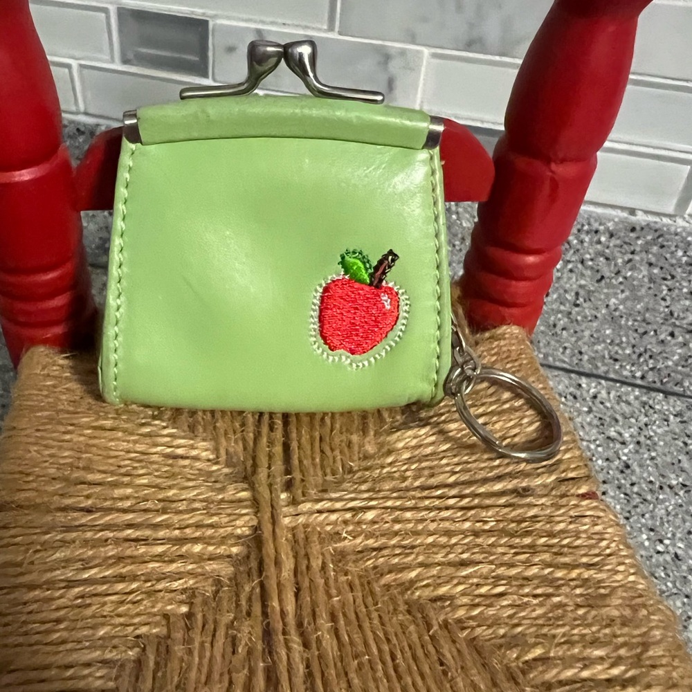 👛 Leather mini coin purse - Picture 3 of 14